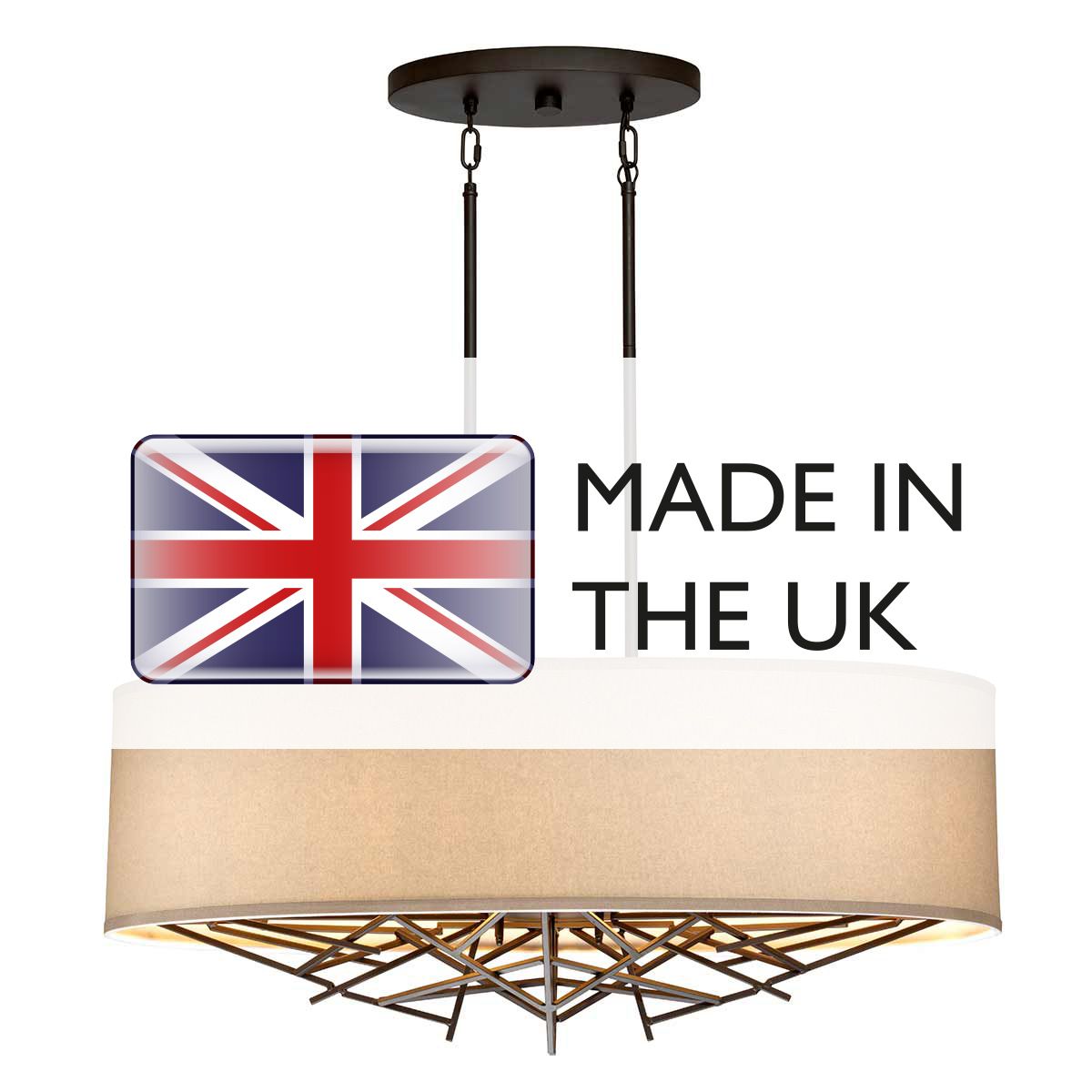 Taiko 5 Light Island Pendant