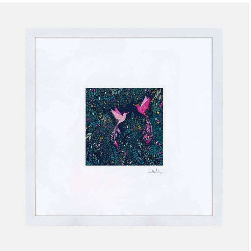 HummingBird Paradise Small Wall Art