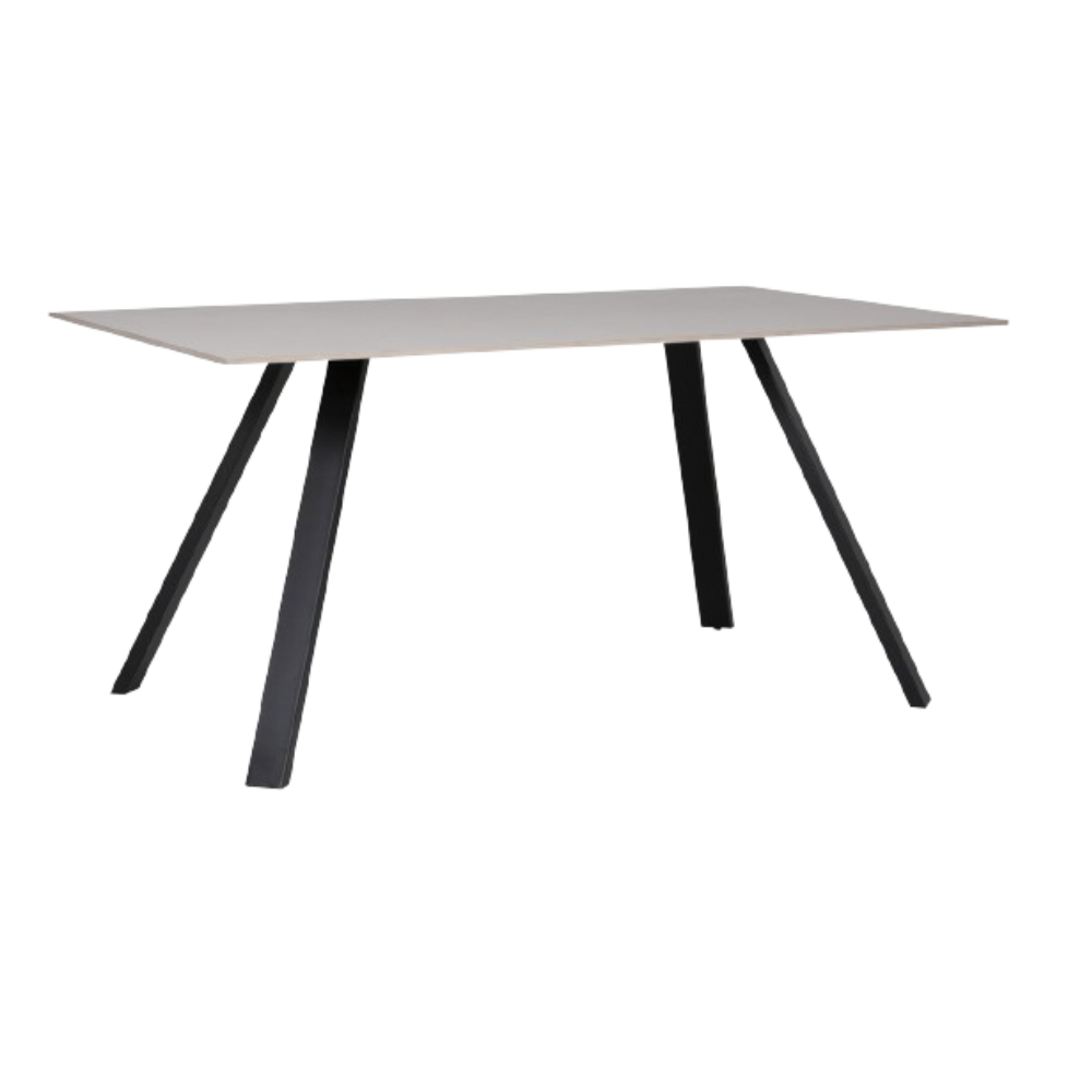 Prato 1600 Dining Table Grey