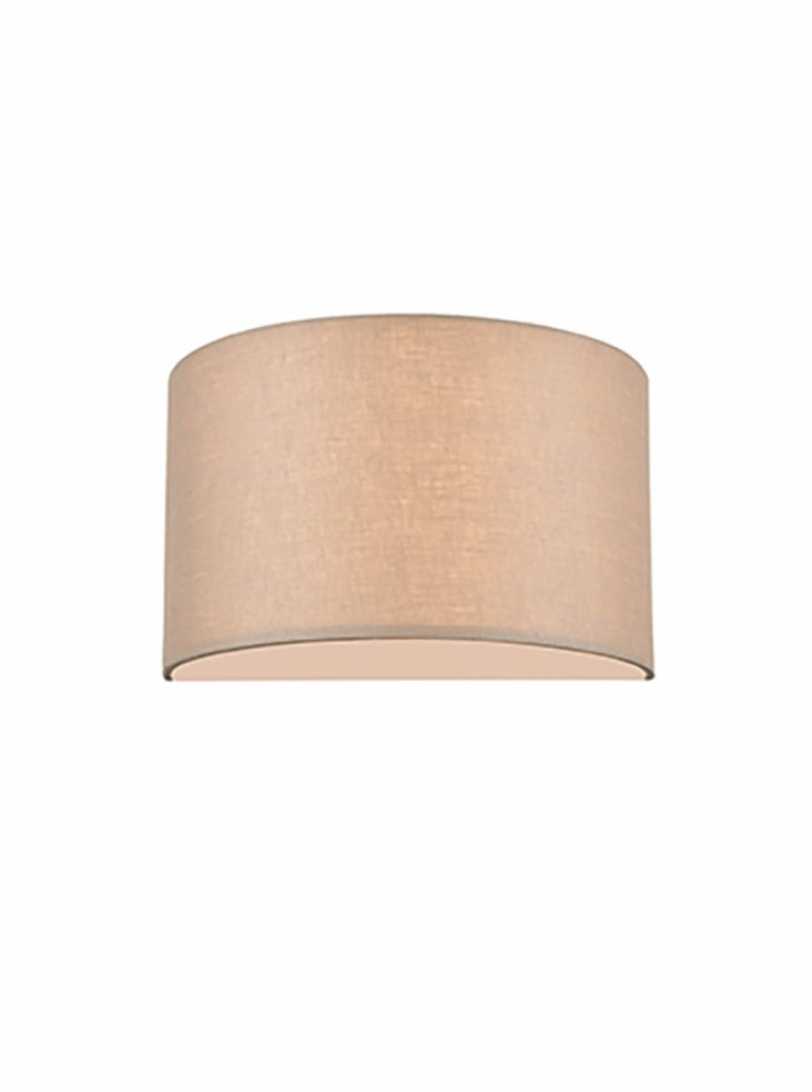 Casey flush half shade wall light