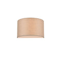 Casey flush half shade wall light