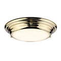Welland Mini Polished Brass Flush Mount Light (LED)