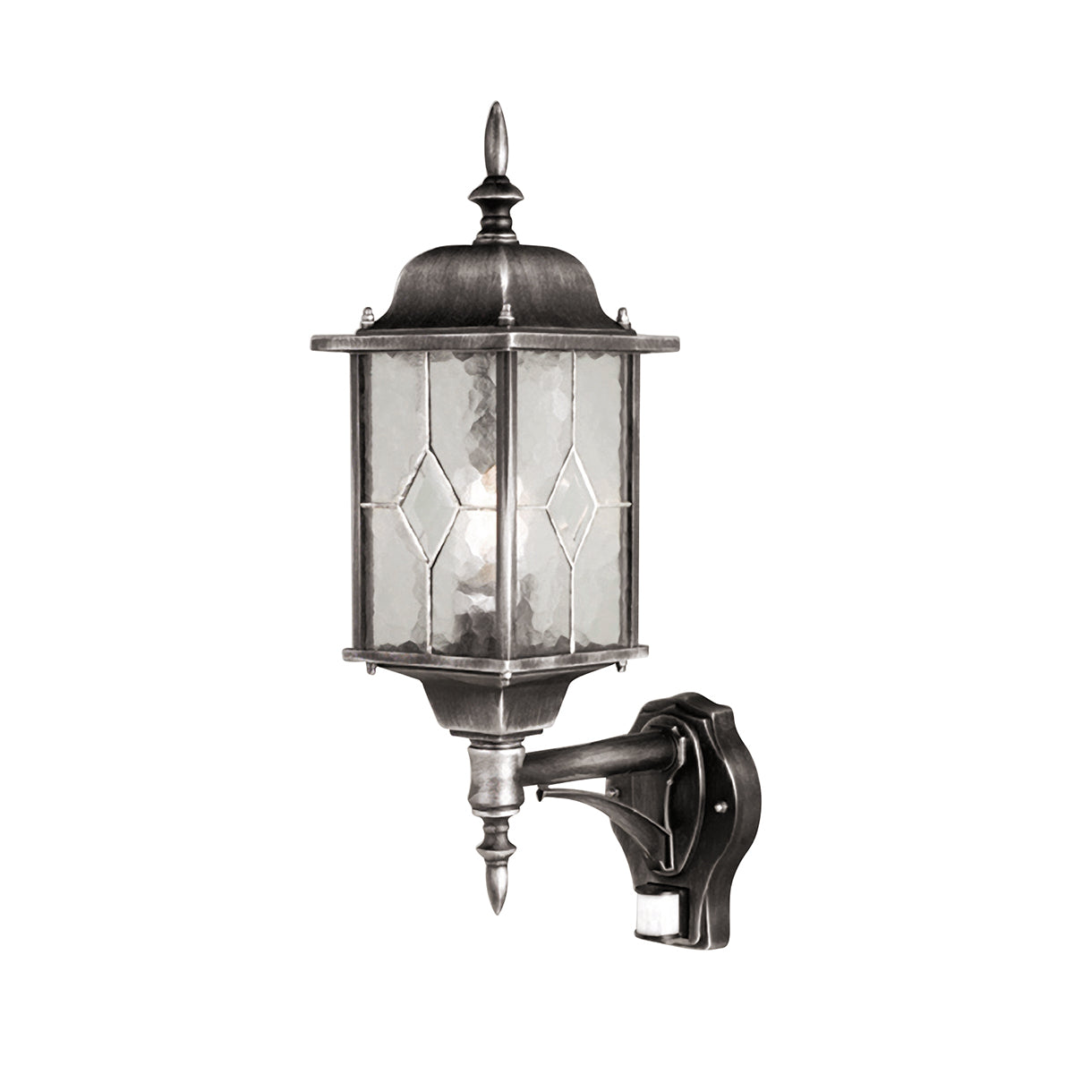 Wexford Up Wall Lantern with PIR Motion Sensor