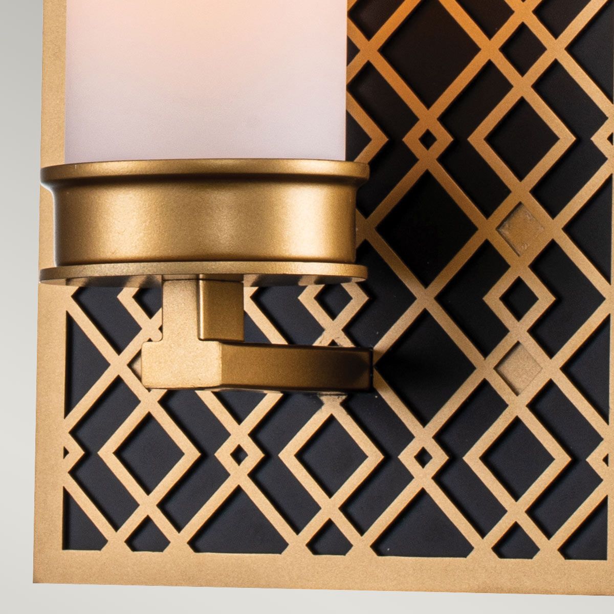 Ziggy 1lt Wall light - Lacquered Gold